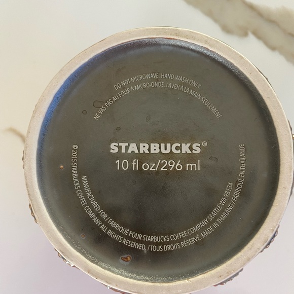 Starbucks 2015 Mermaid scale mug - like New set of two - Picture 3 of 5